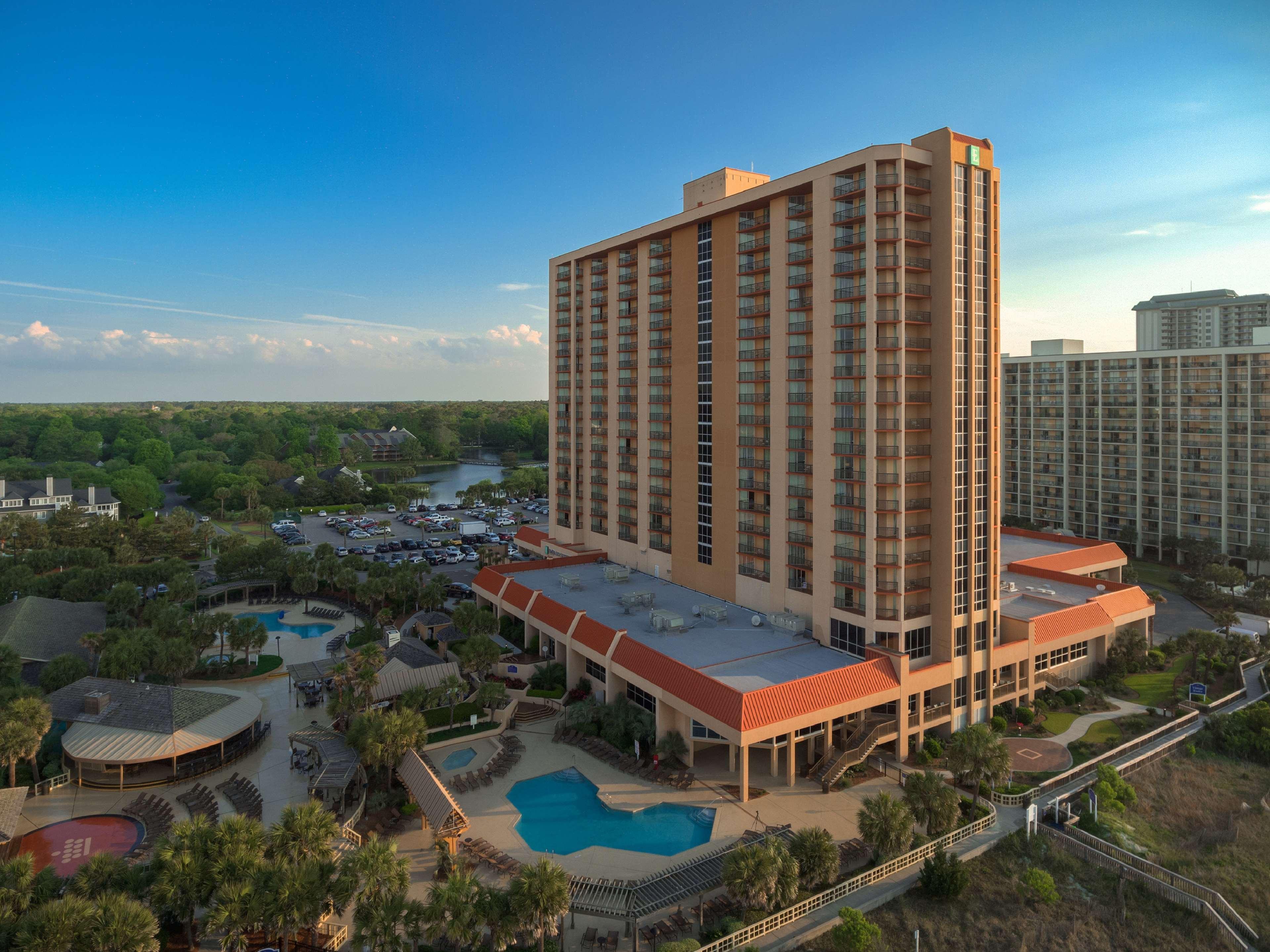 Embassy Suites By Hilton Myrtle Beach Oceanfront Resort Bagian luar foto