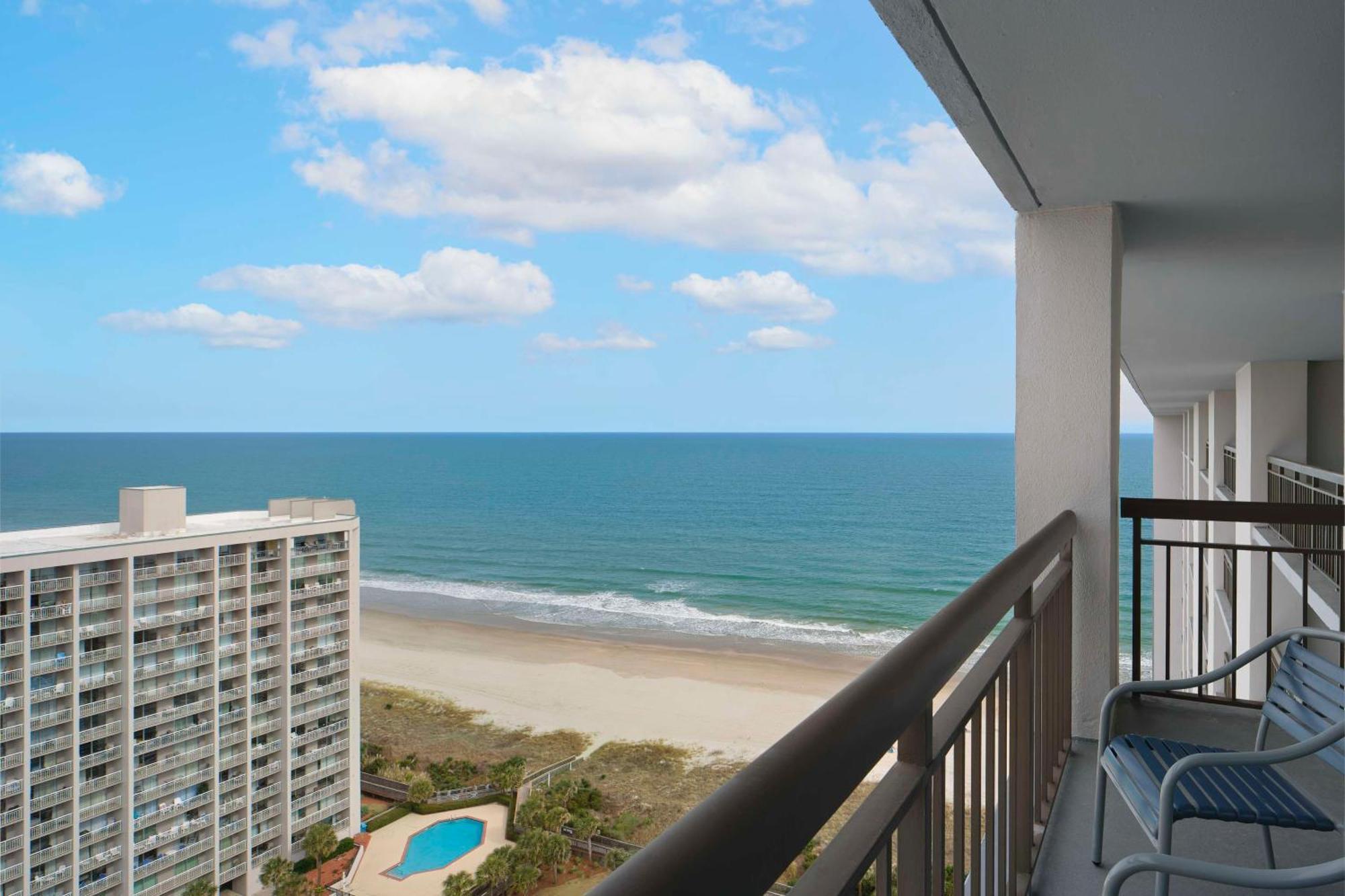 Embassy Suites By Hilton Myrtle Beach Oceanfront Resort Bagian luar foto